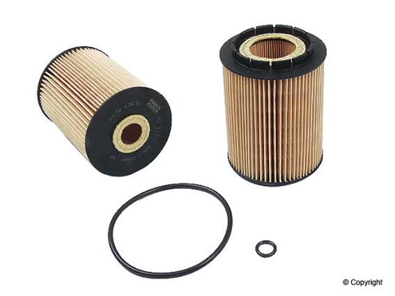 VW Engine Oil Filter 077115562 - MANN-FILTER HU9327X